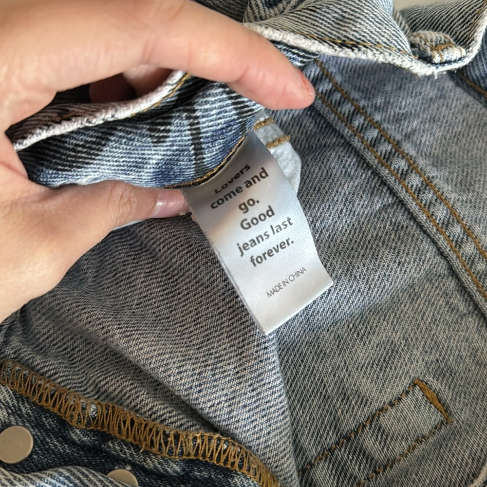 Pacsun high rise straight butterfly jeans size 26 - Picture 4 of 7